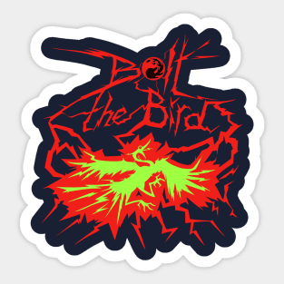 Bolt the Bird Sticker
